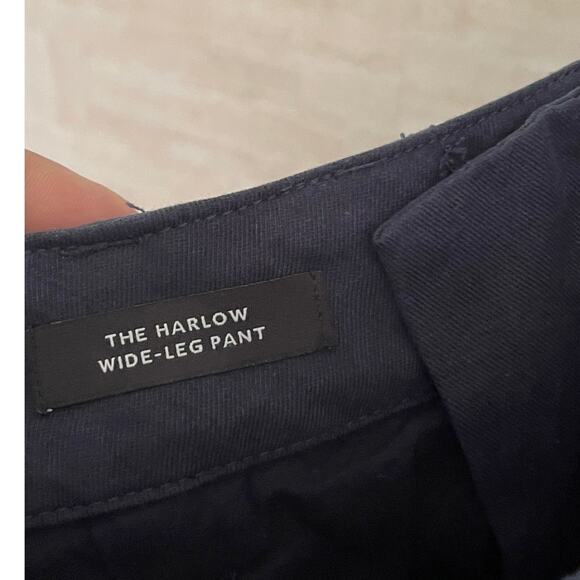 Madewell Drapey Linen Blend Harlow High Rise Wide Leg Trouser NWOT size 0 - Picture 9 of 11